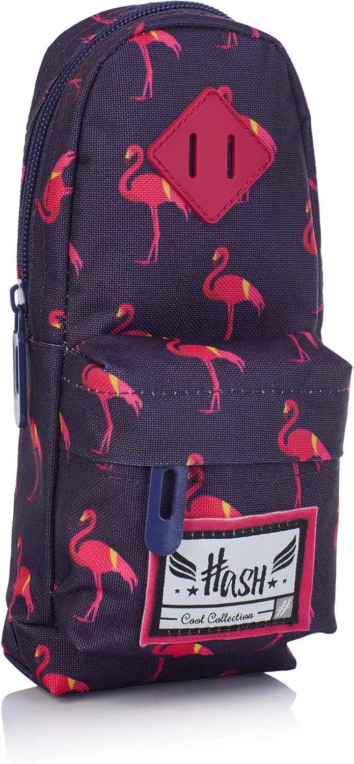 Hash Bag - HS-88 2 Pencil Case 22 cm Multi-Coloured, Multicoloured