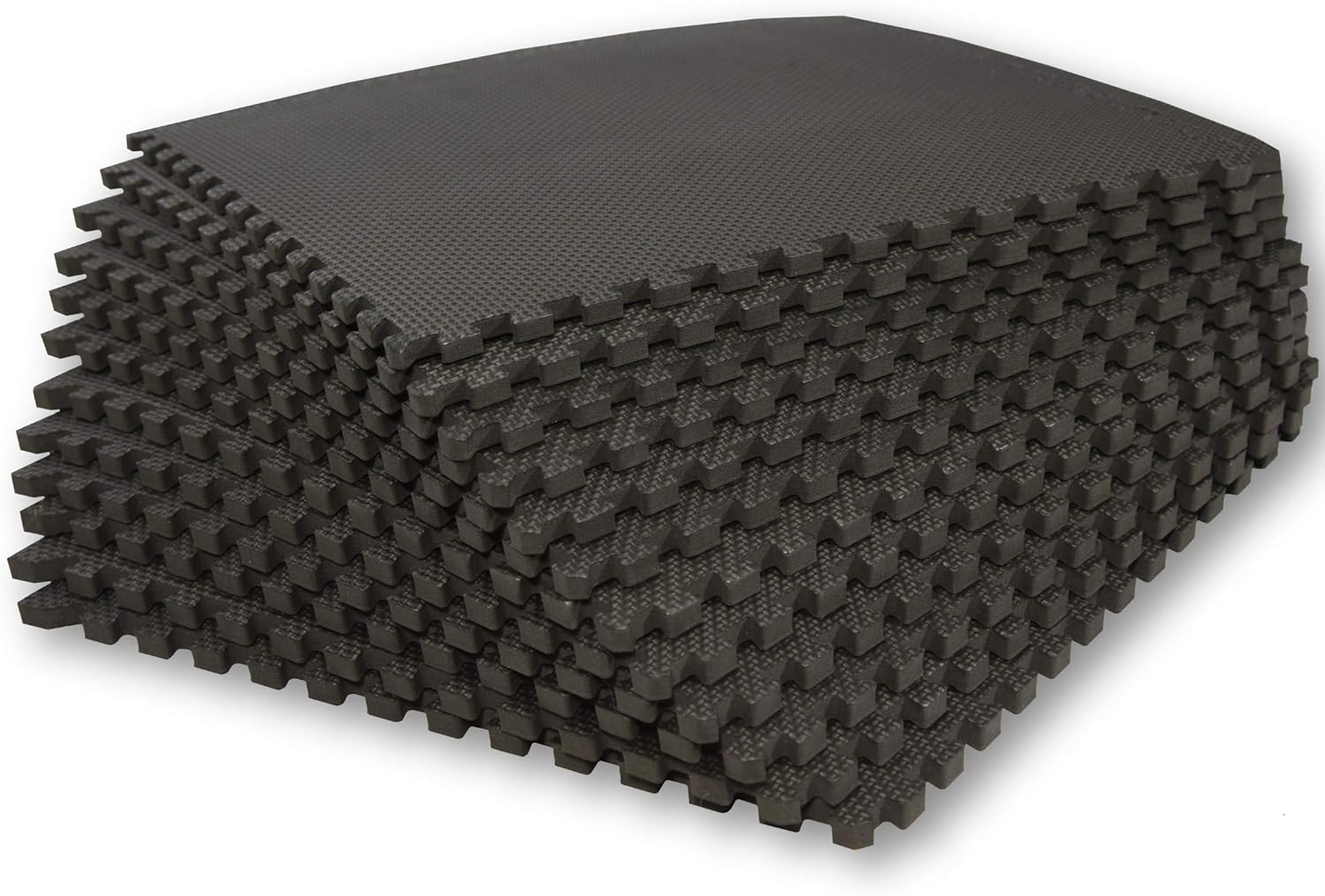 bonsport Pool Unterlegmatte Poolmatte 12 Stück - Bodenschutz Matte für den Pool/Planschbecken - Bodenfolie Bodenmatte Poolunterlage Bodenschutz schwarz