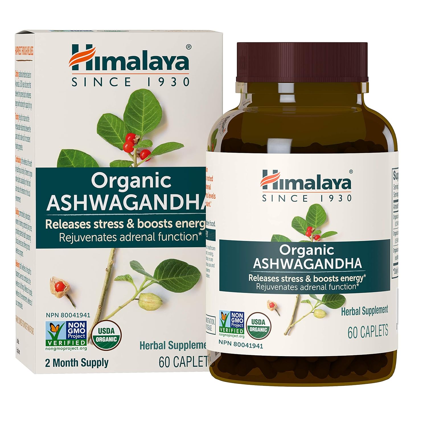 Buy Himalaya Ashwagandha 60 Caplets Online at Low Prices in India