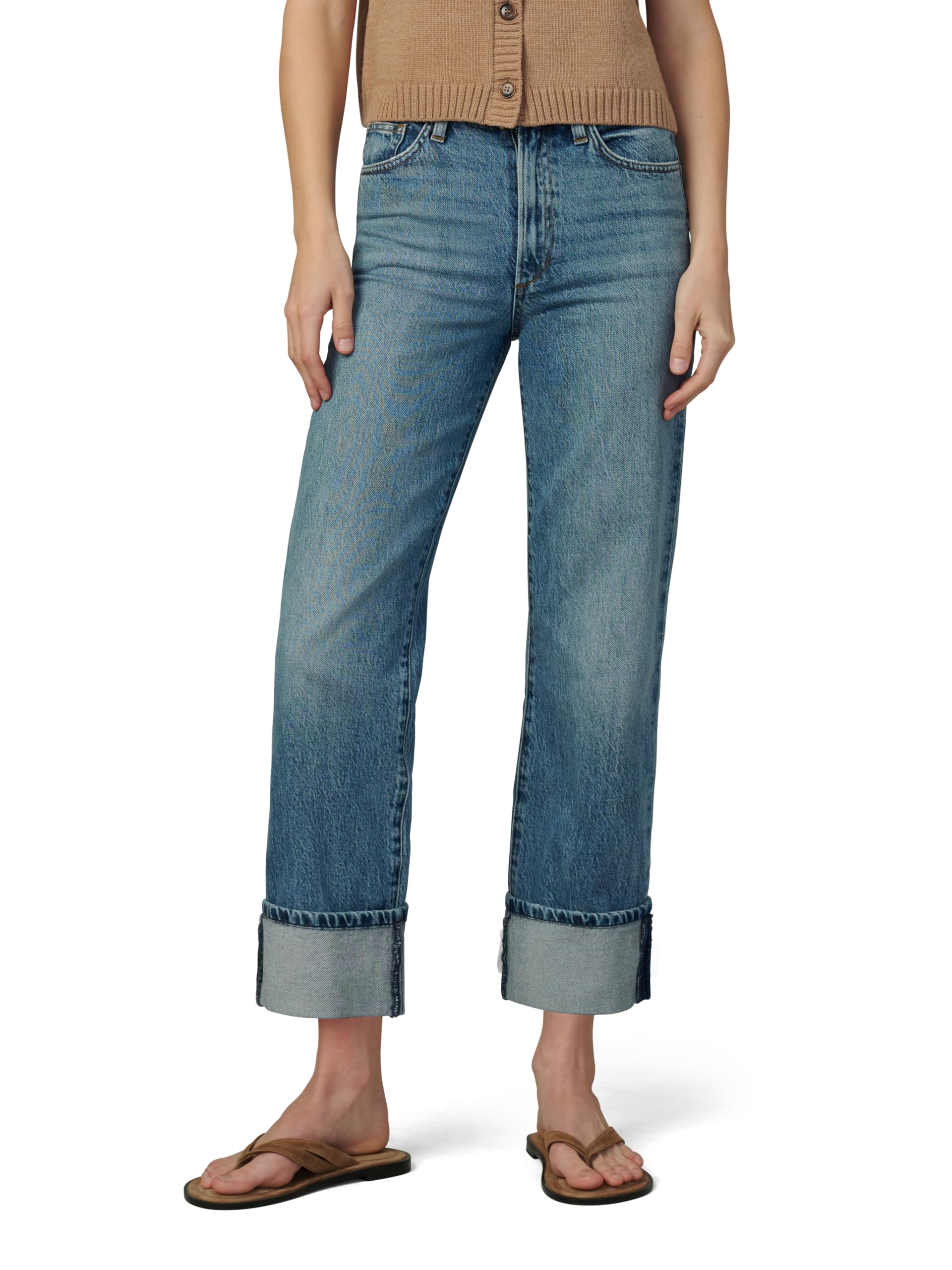 Joe’s Jeans Women’s The Margot High Rise Straight Leg Jean, Showdown, 25
