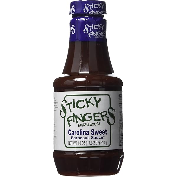Sticky Fingers 321227 18 Oz Barbeque Sweet Kentucky Bourbon