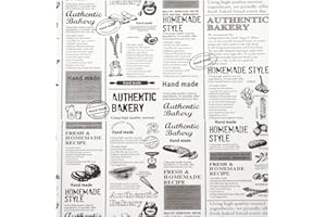 ANNBAKING Premium Deli Paper 12"x12"- 200 Pack - Water & Grease Resistant, Greaseproof Liners for Food Boats - Pre Cut Deli Sandwich Wrappers - Food Basket Sheets for BBQ, Picnic, Tray Liner
