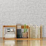 Trafagala Light Grey Linen Wallpaper Modern Plain Textured view 2