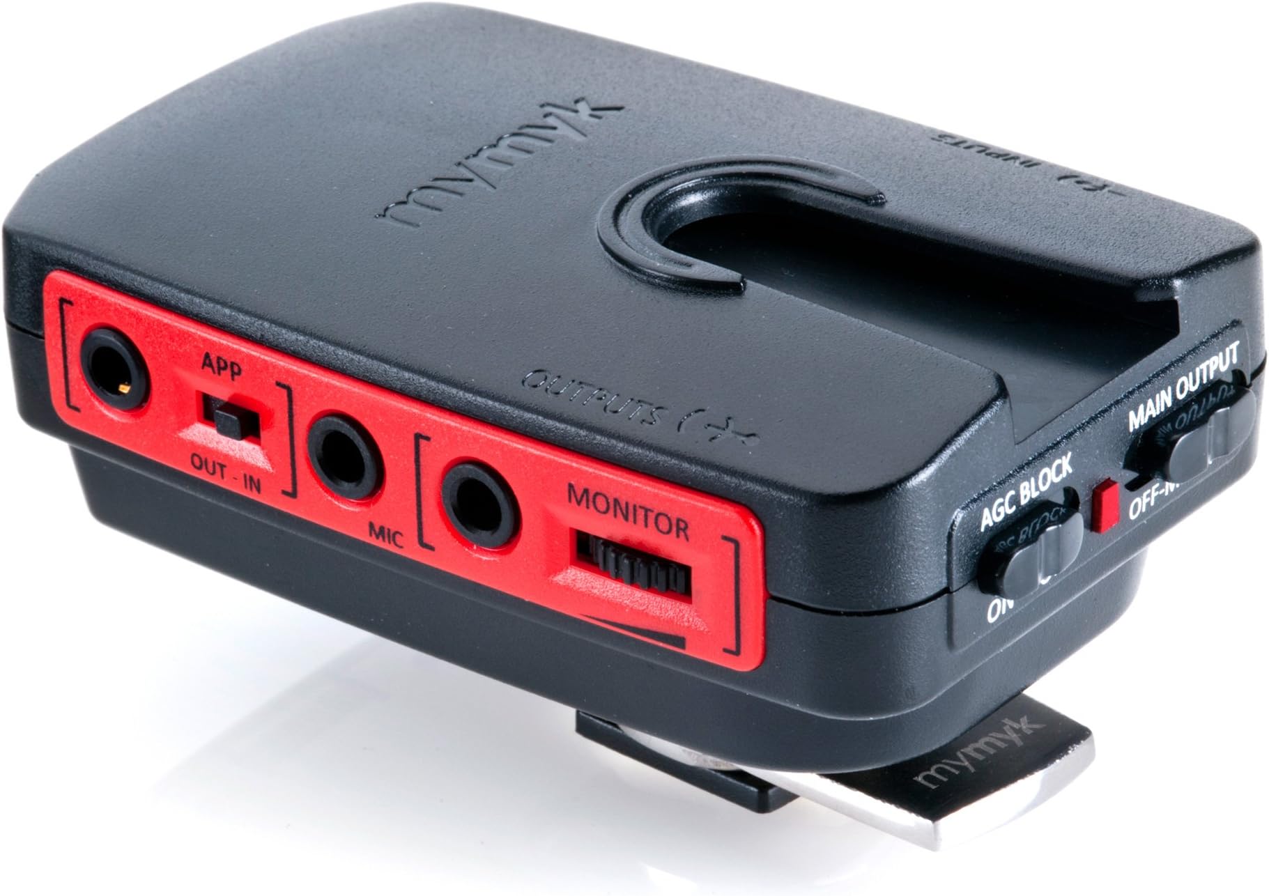 MYMYKSmartlynk Integrated Compact Audio Mixer, 2 Channels, Black