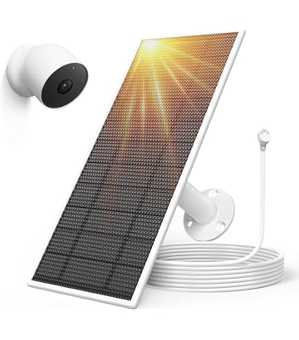 Amazon.com : Solar Panel for Google Nest Camera, Upgraded Solar