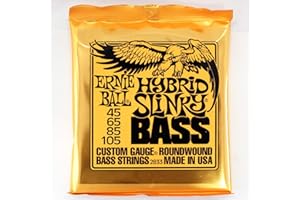 Ernie Ball 2833 Hybrid Slinky Electric Bass 4 String Set (45-105)