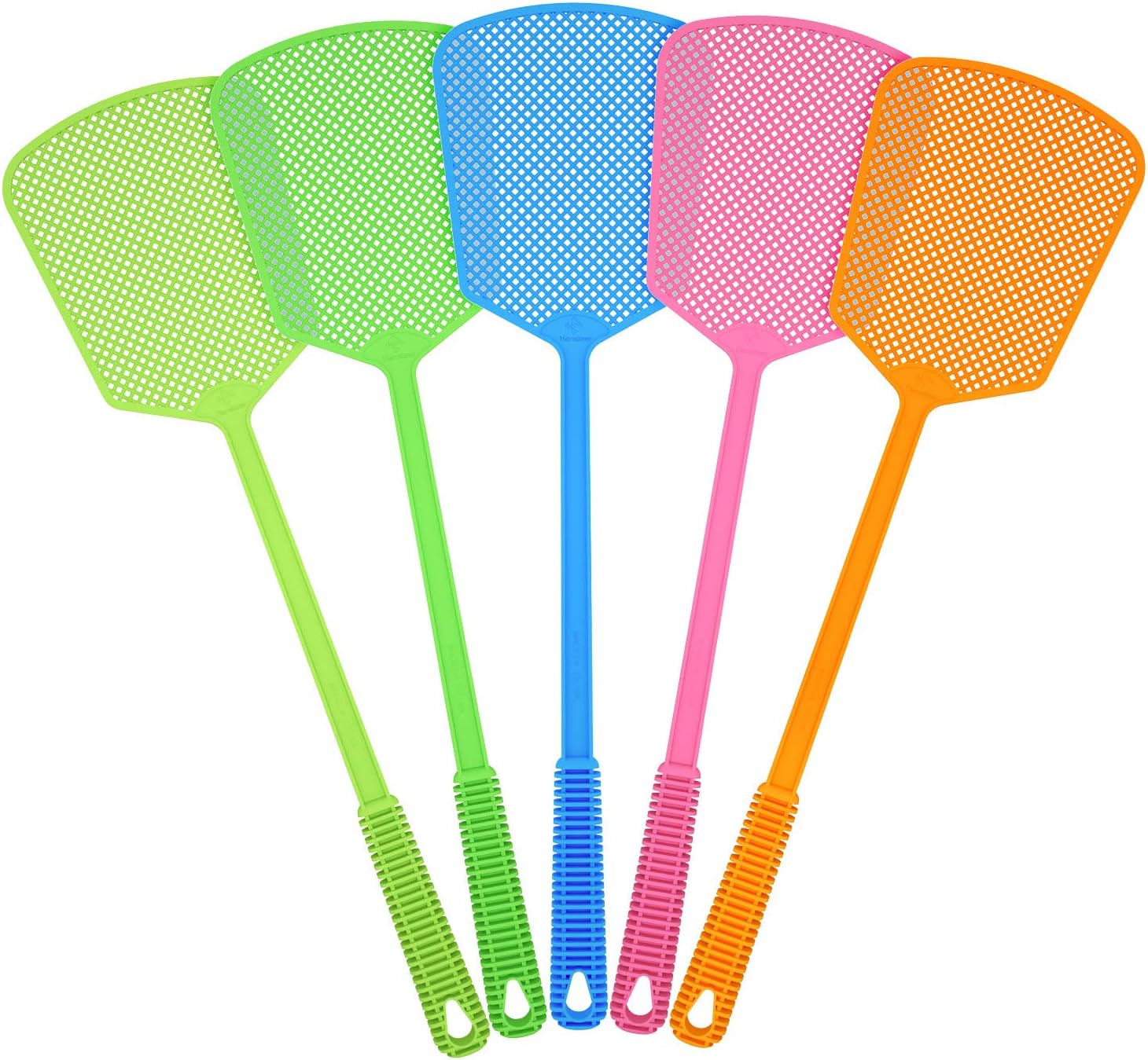 Kensizer 5-Pack Plastic Fly Swatters Heavy Duty, Multi Pack Matamoscas, Jumbo Long Fly Swat Shatter, Large Bug Swatter That Work for Indoor and Outdoor: Garden & Outdoor