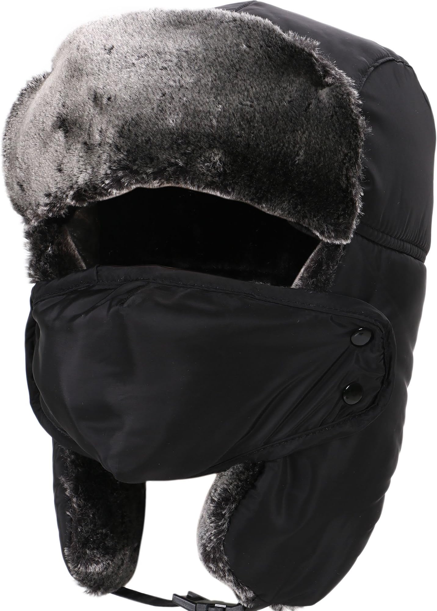 Lullaby Outdoor Faux Fur Wind Resistant Waterproof Winter Expedition Trapper Hat