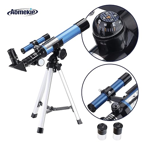 Aomekie Telescope for Kids Astronomy Beginners Refractor