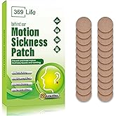 369 Life Motion Sickness Patches for Car and Boat Rides, Ships, Cruise and Airplane & Other Forms of Transport - Travel Essentials, for Adults and Kids (24 Count)