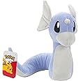 Pokemon 8" Dratini Plush - Officially Licensed - Scarlet & Violet Dragonair Evolution Figure - Authentic Soft Stuffed Animal Toy - Easter Basket Stuffer Gift for Kids, Boys, Girls - 2+