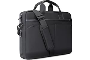 RAINYEAR 15.6 Inch Laptop Bag Laptop Shoulder Bag for Men, Expandable Waterproof Laptop Messenger Bag Large Capacity Computer