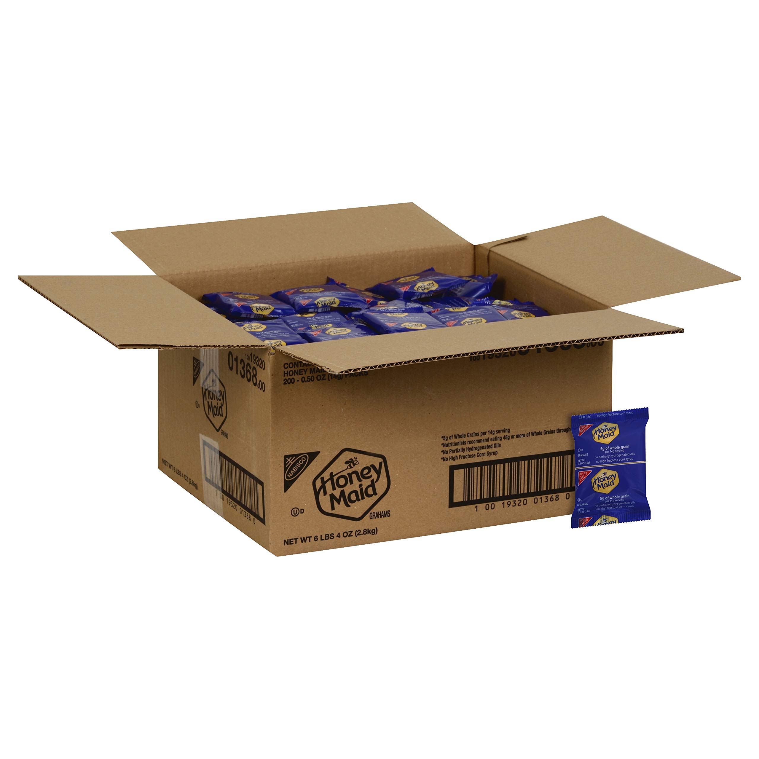 Honey Maid Graham Crackers, Individually Wrapped 0.5 Ounce Packages