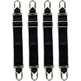 Gragengs Fixing Clip Non-Slip Boot Clip Garter Adjustable Elastic Belt Two-Way Stocking Garter Multifunctional