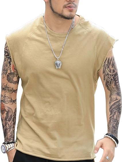 Amazon ミックスリミテッド ノースリーブ Tシャツ メンズ タンクトップ 半袖 袖なし ビッグシルエット タンクトップ 通販