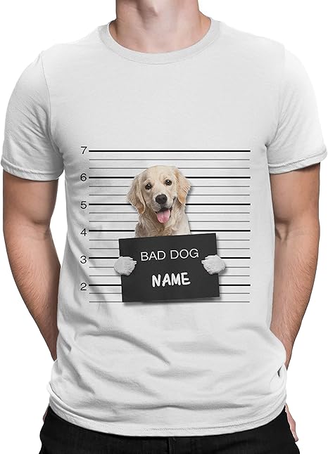 Amazon.com: Custom Personalized T-Shirts with Funny Face Photo Dog Family Photos Short Sleeve 