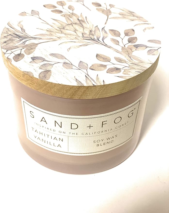 Sand + Fog Tahitian Vanilla Double Wick Soy Wax Blend