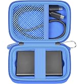 GWCASE Hard SSD Case for Samsung T7, T7 Touch, T7 Shield and T9, Case Only | Removable Inner Tray, Finger Loops and Cable Poc