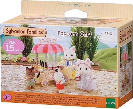 calico critters popcorn cart