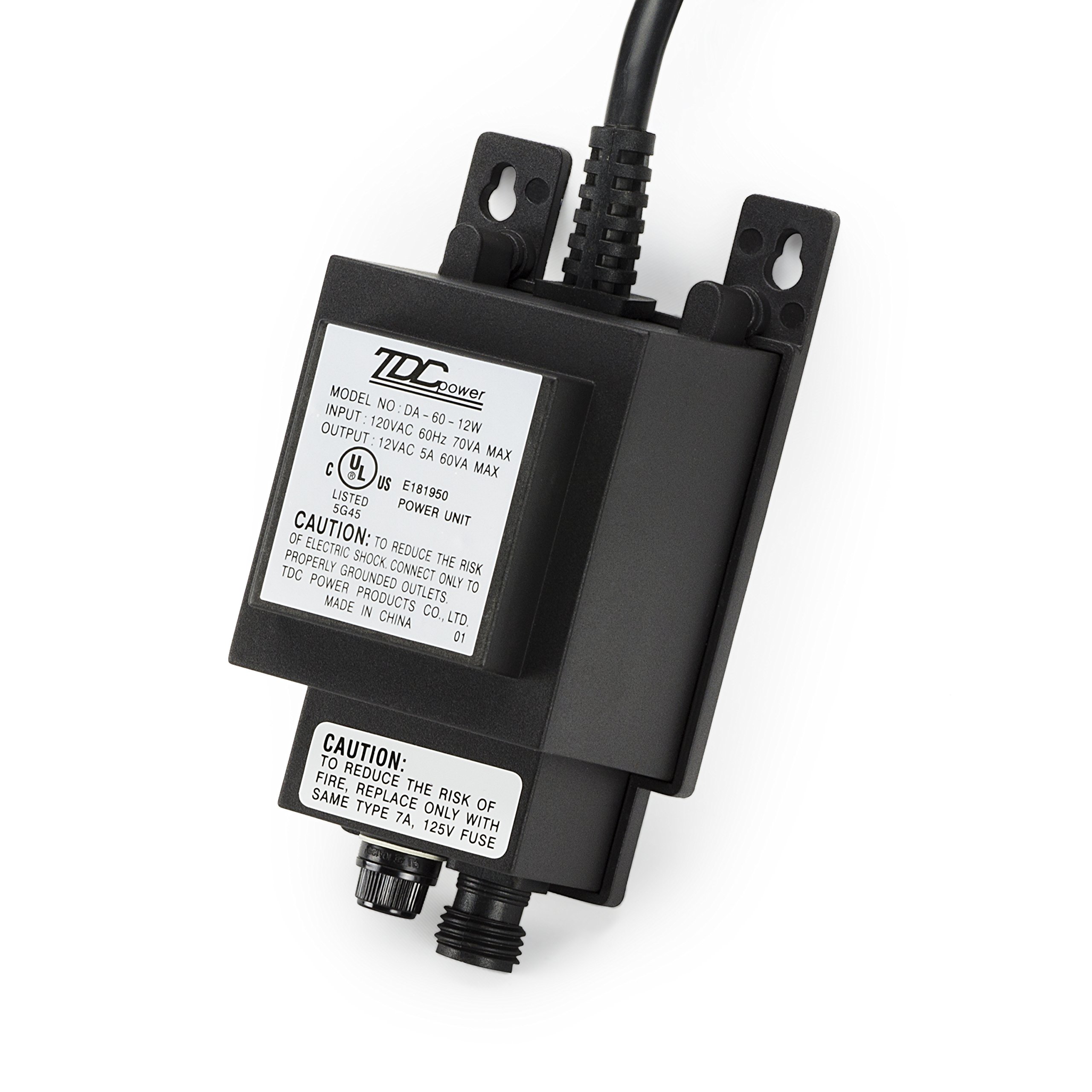 Photo 1 of Aquascape 98486 Garden, Pond, and Fountain 60-Watt 12V Quick-Connect Transformer, Black