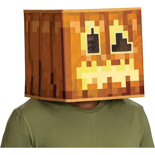 Creeper Head Costume Template Disguise Buy Creeper Deluxe Minecraft