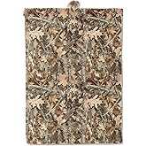 Aonimonis Camouflage Forest Leaves Throw Blanket Gifts for Women Adults Girls, Soft Fuzzy Warm Cozy Flannel Blankets for Bedroom, Travel, Couch, Home Decor 50x60 in