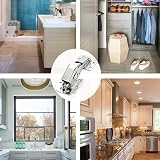 Bohaner 10 Pack Soft Close Cabinet Hinges Full Overlay Kitchen Cupboard 80 view 7