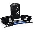 Kbands | Speed and Strength Leg Resistance Bands | Includes Speed 101 and Agility FX Digital Training Programs - Sizes for Youth, Intermediate, and Advanced Athletes