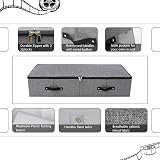 Omygarden Foldable Under Bed Storage Box 90x42x18cm with Handles view 3