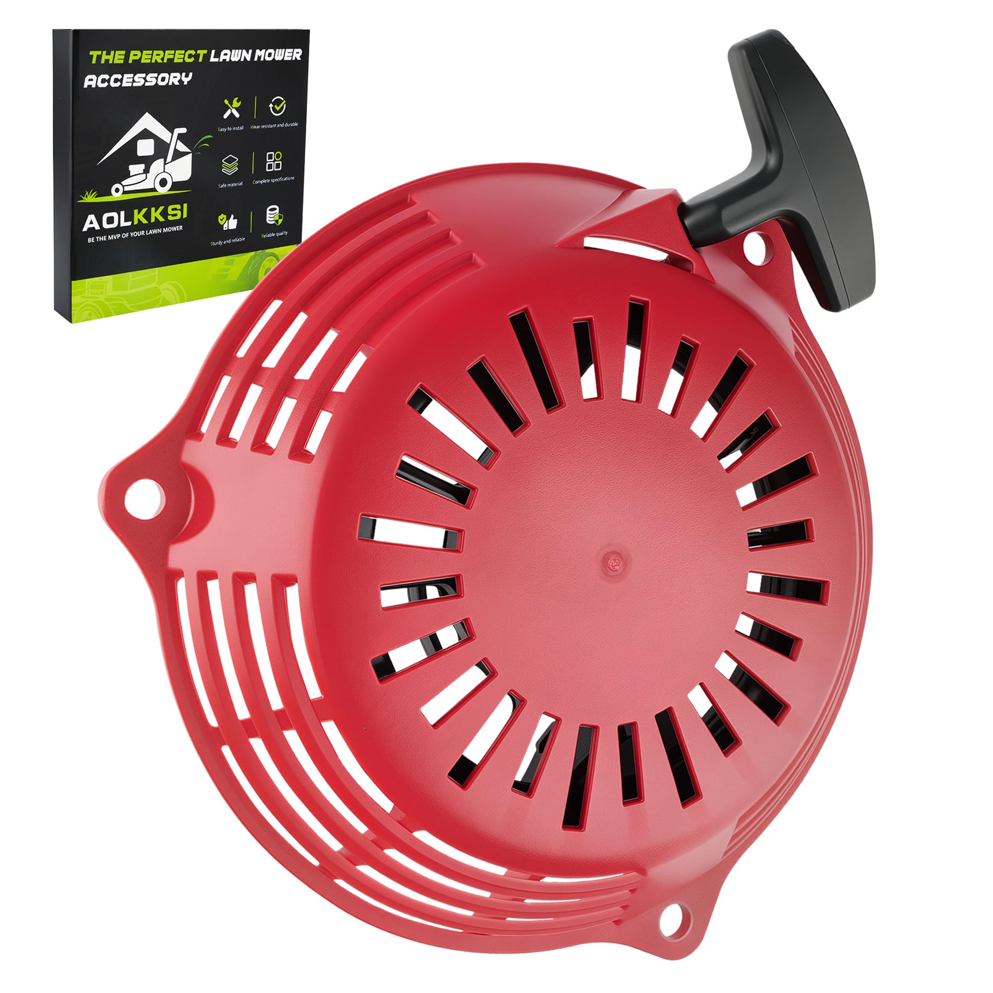 Photo 1 of AOLKKSI GCV160 Pull Start Recoil Starter Compatible with Honda GCV135 GCV160 EN2000 HRU19 GC135 GC160 Engine Lawn Mower Pressure Washer Parts - Replace 28400-ZL8-023ZA 28400-ZL8-013ZA