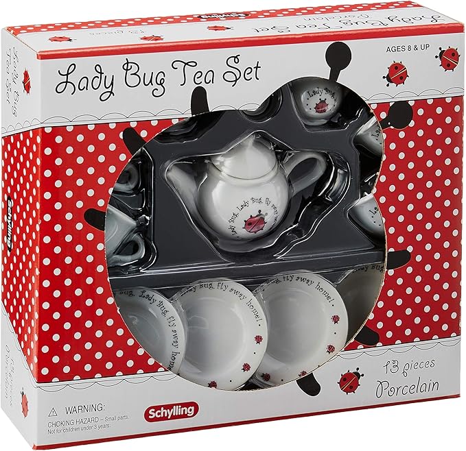 ladybug tea set