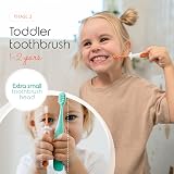 Cherish Baby Care Baby Toothbrush 0-2 Years Silicone 3-Pack Orange view 5