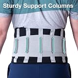 The Restored Back Support Belt Lumbar Lower Back Pain Relief Men Women view 3