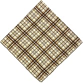 Gorgeous Island 21x21 inches 100% Cotton Bandana for Women - Soft Square Scarf, Multi-Purpose Head Covering, Hair Bandana