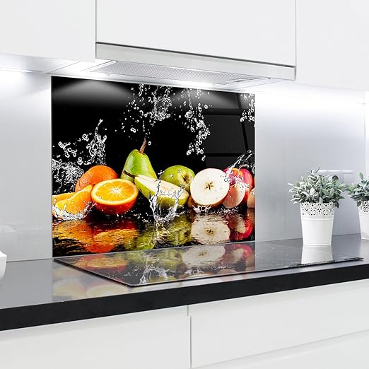 Küchenspritzschutz Aus Edelstahl 30x30cm - Faltbarer Ölschutz Für Gasherde