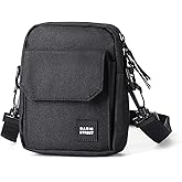 PAUBACK Crossbody Bag for Mens,Travel Passport Wallet Bag for Men for Cell Phone, Small Neck Pouch Side Shoulder Bag for Men