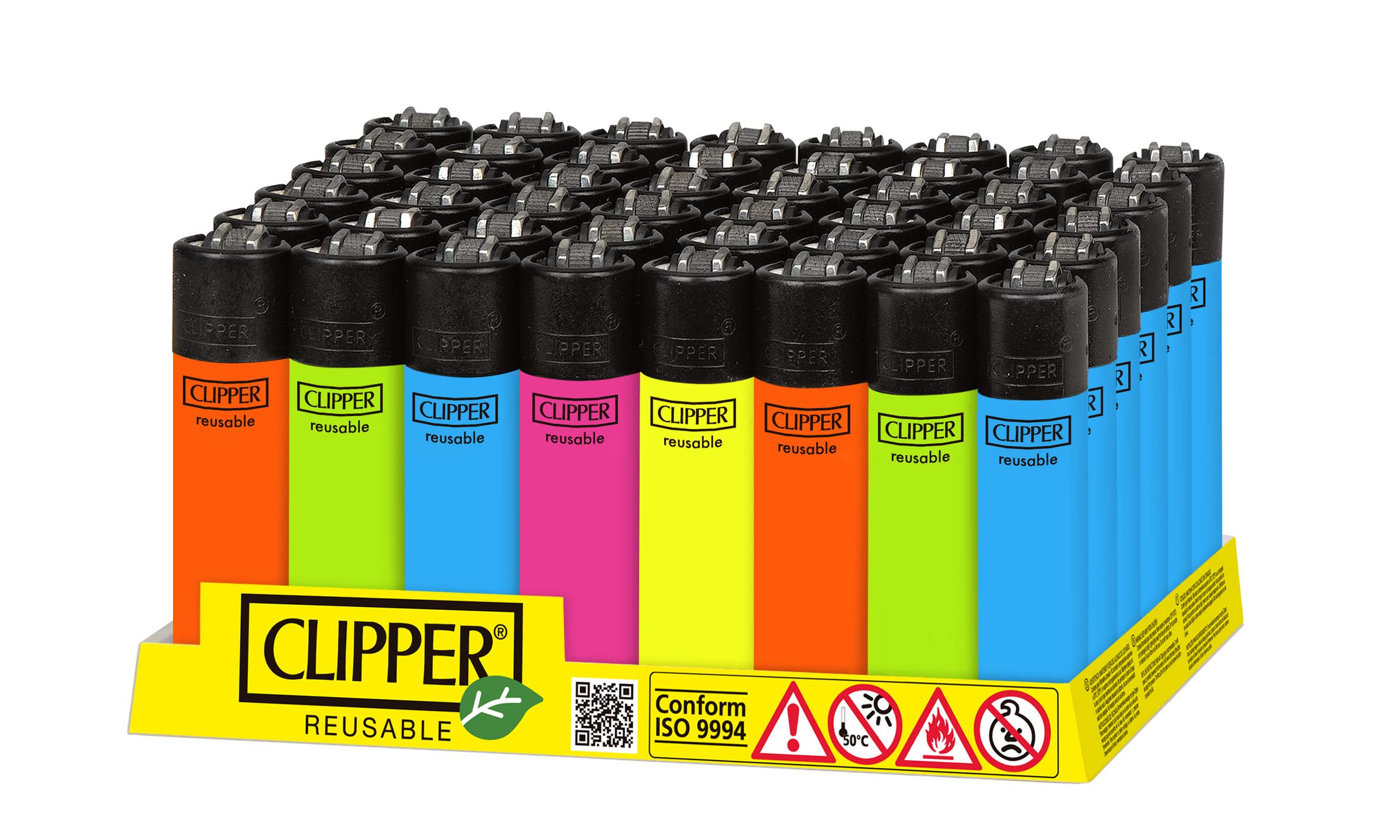 Clipper - Classic Large Reusable Lighter - Iconic