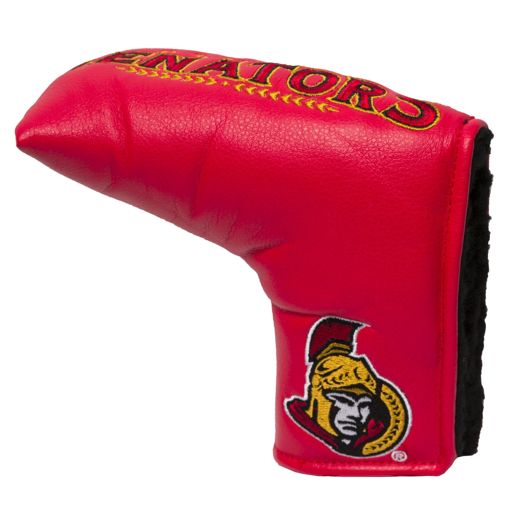 Team Golf NHL Ottawa Senators Vintage Blade Putter Cover Golf Club Vintage Blade Putter Headcover, Form Fitting Design, Fits Scotty Cameron, Taylormade, Odyssey, Titleist, Ping, Callaway