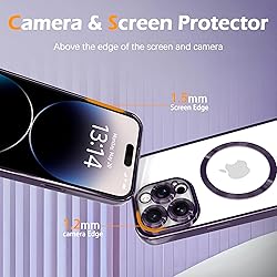 IAIYOXI Magnetic Clear Case for iPhone 12 Pro Max