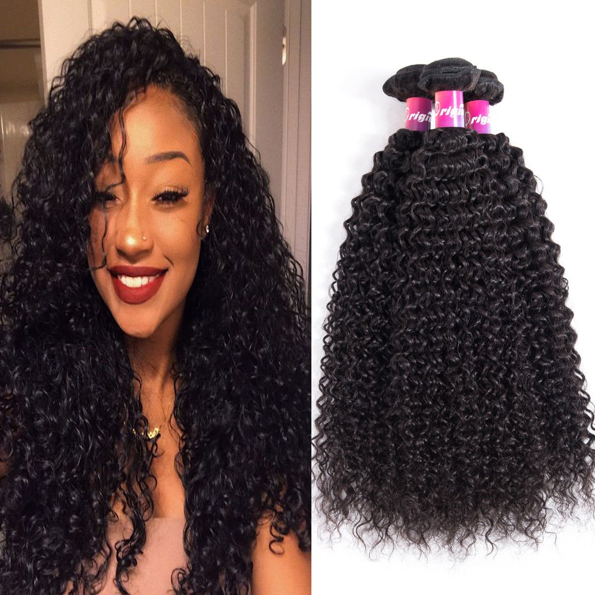 Amazon Com 3 Bundles Grade 8a Brazilian Virgin Hair Weaving 10