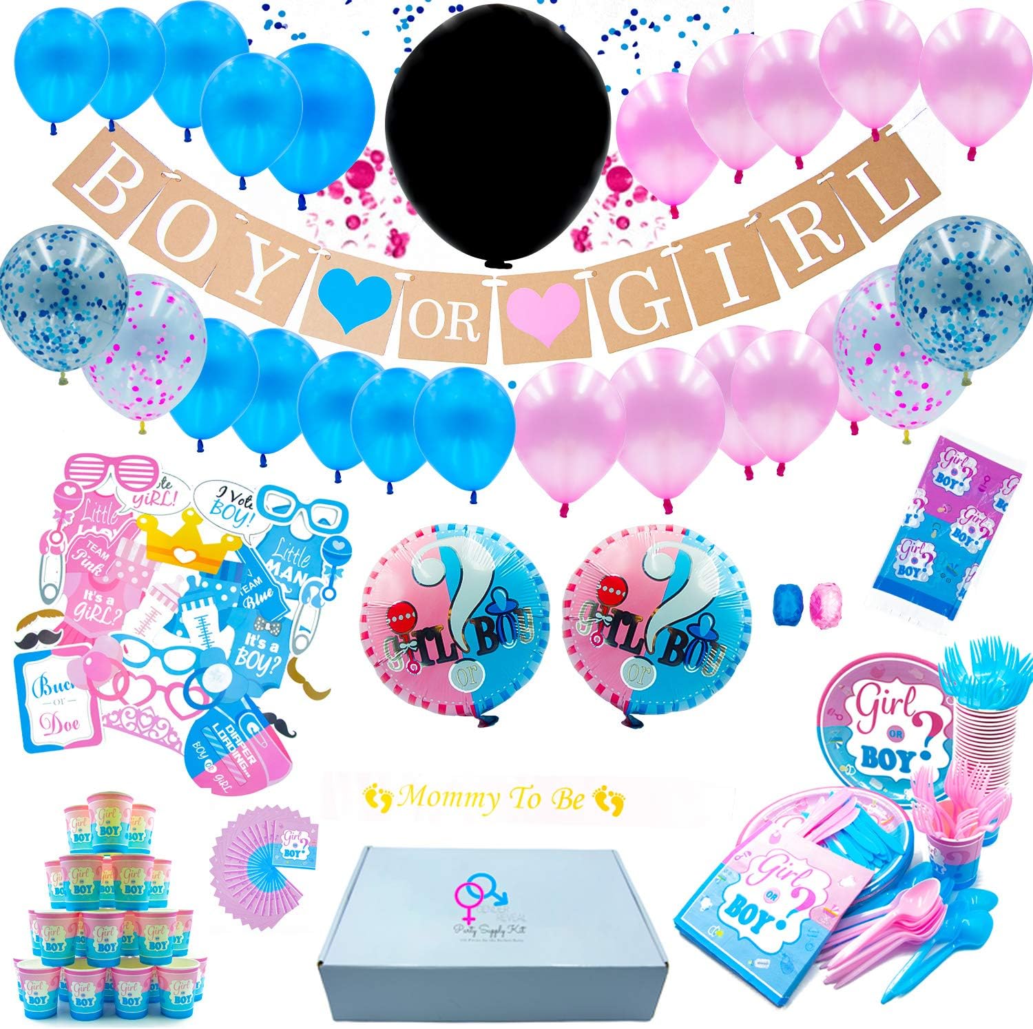 Best table cloth gender reveal