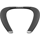 Monster Boomerang Petite Neck Speaker, Neckband Bluetooth Speaker with 15H Playtime, aptX High Fidelity 3D Stereo Sound, Low Latency, Built-in Mic, IPX5 Waterproof Wearable Speakers for Home Outdoor
