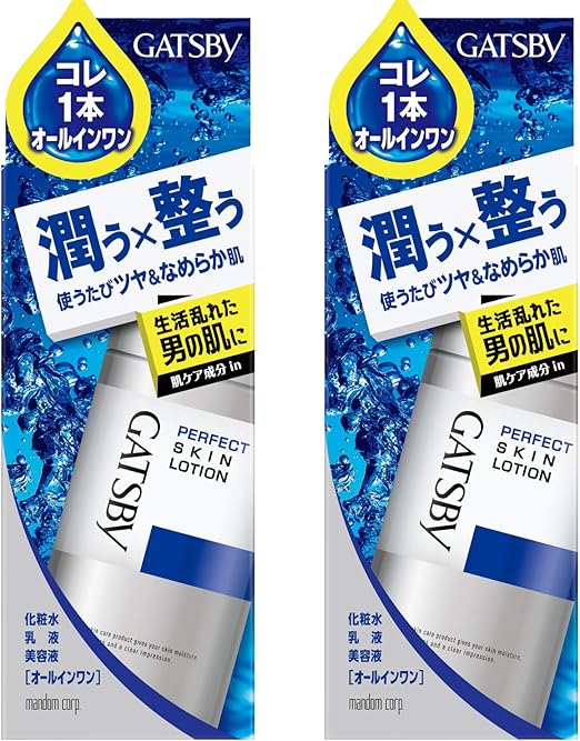 Gatsby ギャツビー パーフェクトスキンローション メンズ スキンケア オールインワン 化粧水 セット 150ml 2本 Gatsby ギャツビー ビューティー 通販 Amazon