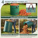 Velway 272L Two Pack Heavy-Duty Garden Waste Bags with Handles view 4