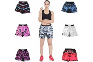 2BOLD Women's MMA, BJJ, Grappling, Jiu Jitsu, Boxing Trunk, Muay Thai, Yoga, Gym Training Shorts