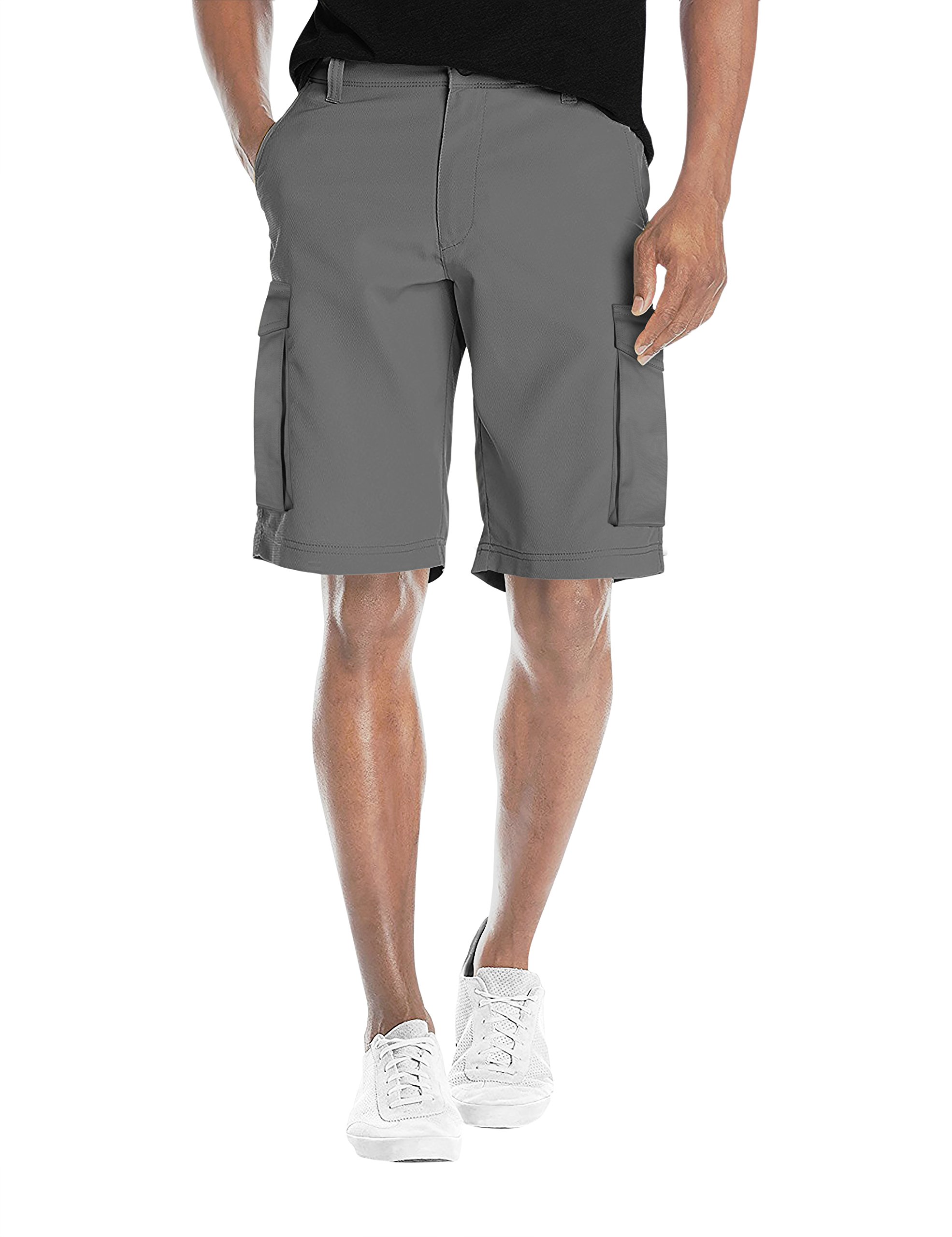 Agile Mens Super Comfy Flex Waist Cargo Shorts