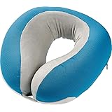 Go Travel Super Supportive & Ergonomic Memory Foam Dreamer Travel Neck Pillow (Light Blue)
