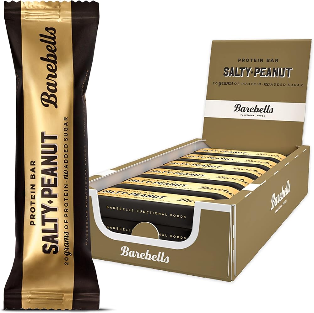Barebells Protein Bars Salty Peanut 12 Count 20g High Protein