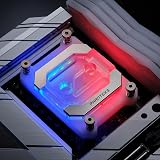 Phanteks C370A CPU Water Cooler White ARGB Acrylic view 5