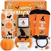 Boo Basket Stuffers for Women Halloween Gifts for Women Adults Teens Girls Kids Spooky Basket Stuffers Ideas for Woman Her Cute Halloween Care Package Gift Box Boo Themed Stuff Items Ghost Basket Kit